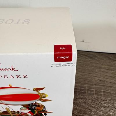 LOT 201M: Hallmark Keepsake Ornaments - Flight of Fancy, Jolly Old St. Nick, By Santa's Light, Father Christmas, Toymaker Santas...