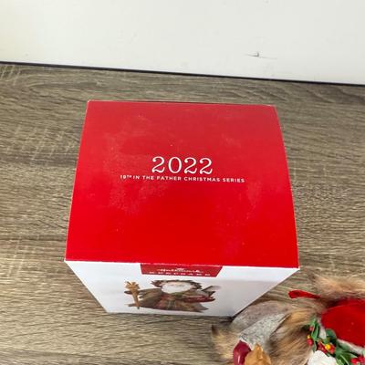 LOT 201M: Hallmark Keepsake Ornaments - Flight of Fancy, Jolly Old St. Nick, By Santa's Light, Father Christmas, Toymaker Santas...