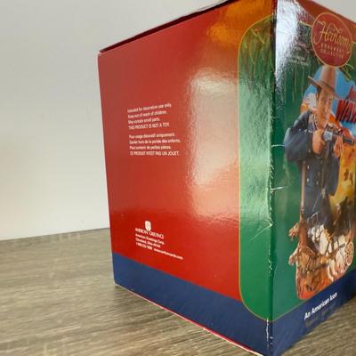 LOT 203M: John Wayne Ornaments - Bradford Exchange Legend of John Wayne Ornament Collection "American Legend" A0500 and...