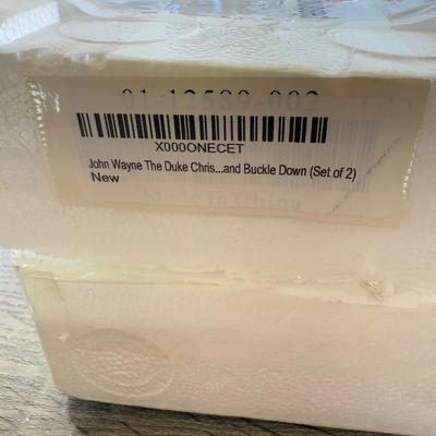 LOT 203M: John Wayne Ornaments - Bradford Exchange Legend of John Wayne Ornament Collection "American Legend" A0500 and...