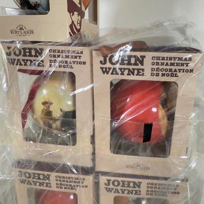 LOT 203M: John Wayne Ornaments - Bradford Exchange Legend of John Wayne Ornament Collection "American Legend" A0500 and...