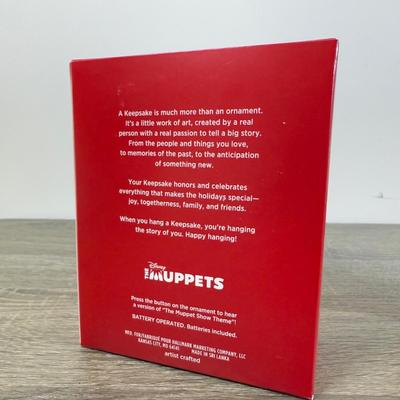 LOT 204M: Jim Henson Hallmark Keepsake Ornaments - Sesame Street & Muppets - Elmo, Cookie Monster, Kermit, Dr. Bunsen Honeydew and...