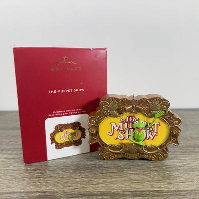 LOT 204M: Jim Henson Hallmark Keepsake Ornaments - Sesame Street & Muppets - Elmo, Cookie Monster, Kermit, Dr. Bunsen Honeydew and...