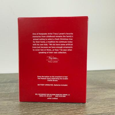 LOT 206M: Peanuts Hallmark Keepsake Ornaments - Mini Baker Charlie Brown, Baker Snoopy, 70 Year Anniversary, Windward Woodstock & More