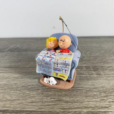 LOT 206M: Peanuts Hallmark Keepsake Ornaments - Mini Baker Charlie Brown, Baker Snoopy, 70 Year Anniversary, Windward Woodstock & More