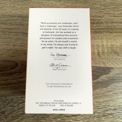 LOT 206M: Peanuts Hallmark Keepsake Ornaments - Mini Baker Charlie Brown, Baker Snoopy, 70 Year Anniversary, Windward Woodstock & More