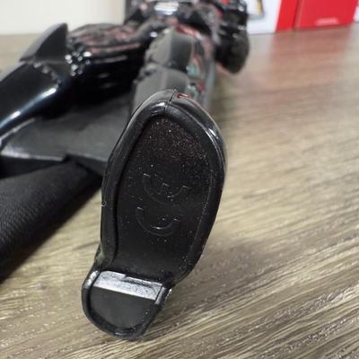 LOT 211M: Star Wars Darth Vader Action Figure & Hallmark Keepsake Ornaments w/ Boxes - Yoda, The Child, Obi-Wan & Drink Serving...