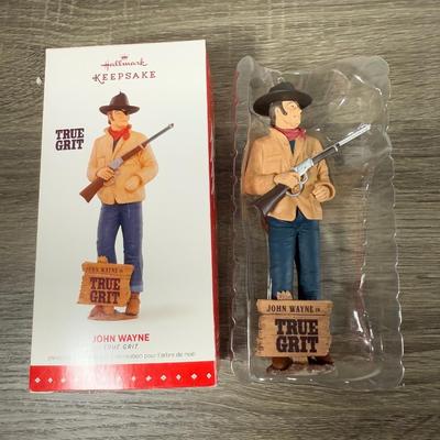 LOT 212M: Collection of John Wayne Ornaments - Hallmark Keepsake & More