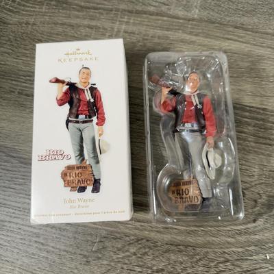 LOT 212M: Collection of John Wayne Ornaments - Hallmark Keepsake & More