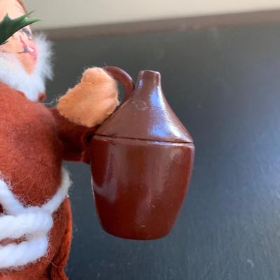 LOT 222 M: Annalee Mobilitee Friar Doll & 2005 Santa Doll