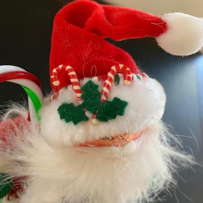 LOT 222 M: Annalee Mobilitee Friar Doll & 2005 Santa Doll