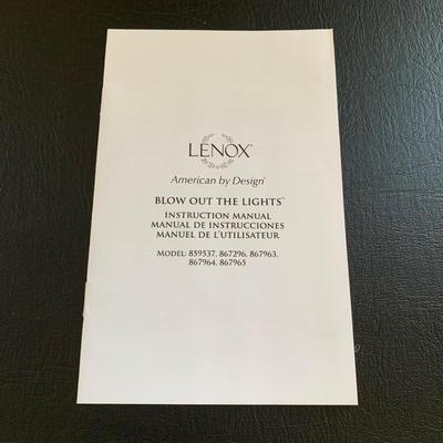 LOT 223 M: Lenox Collection: Electric Blow Out The Lights Santa, Cardinal, & The Grinch Ornaments