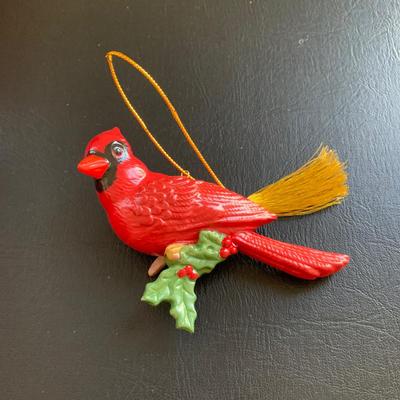 LOT 223 M: Lenox Collection: Electric Blow Out The Lights Santa, Cardinal, & The Grinch Ornaments