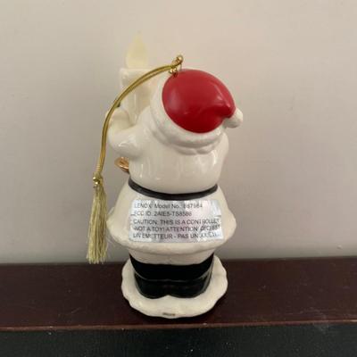 LOT 223 M: Lenox Collection: Electric Blow Out The Lights Santa, Cardinal, & The Grinch Ornaments