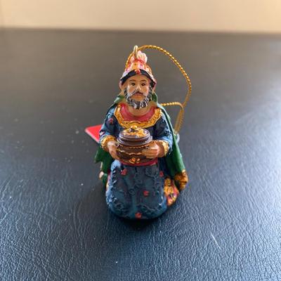 LOT 224 M: 3 Kings Collection Simonetti Fonttanini Resin Figures, Three Kings Gifts Ornaments, The Gifts Of Christmas Display Boxes,...