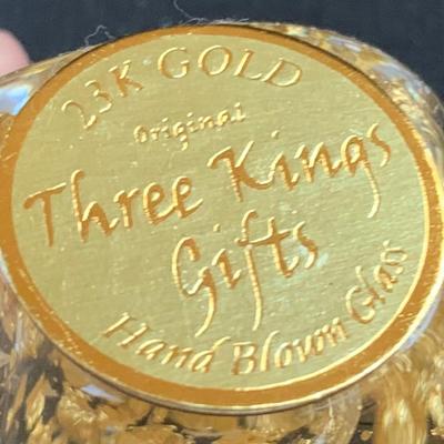 LOT 224 M: 3 Kings Collection Simonetti Fonttanini Resin Figures, Three Kings Gifts Ornaments, The Gifts Of Christmas Display Boxes,...