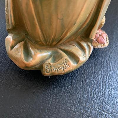 LOT 224 M: 3 Kings Collection Simonetti Fonttanini Resin Figures, Three Kings Gifts Ornaments, The Gifts Of Christmas Display Boxes,...