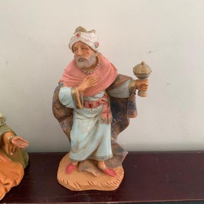 LOT 224 M: 3 Kings Collection Simonetti Fonttanini Resin Figures, Three Kings Gifts Ornaments, The Gifts Of Christmas Display Boxes,...