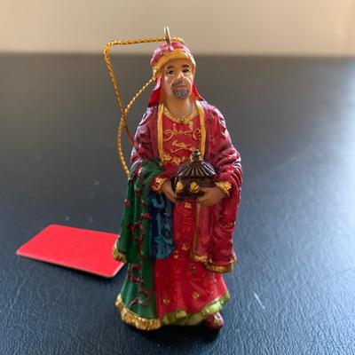 LOT 224 M: 3 Kings Collection Simonetti Fonttanini Resin Figures, Three Kings Gifts Ornaments, The Gifts Of Christmas Display Boxes,...