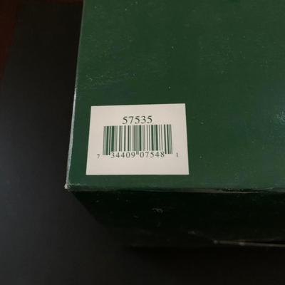 LOT 226 M: Department 56 Ghost Of X'mas Ornament Set & Dickens Village Series "Gad's Hill Place"