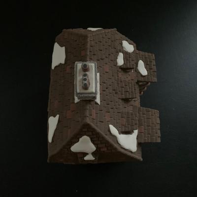 LOT 227 M: Department 56 Dickens Village Series "48 Doughty St. Home Of Charles Dickens" & "Sir John Falstaff Inn"