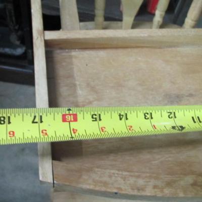 Vintage Wooden High Chair