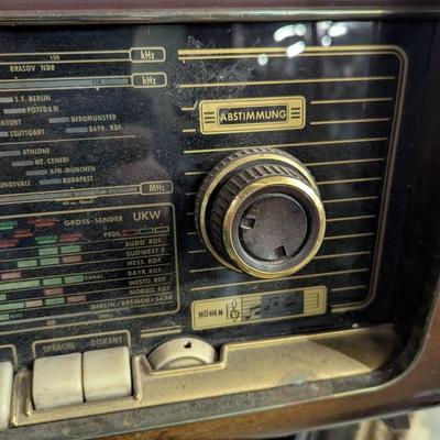 West Germany Schaub Lorenz Tube Radio Vintage
