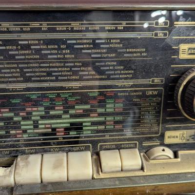 West Germany Schaub Lorenz Tube Radio Vintage