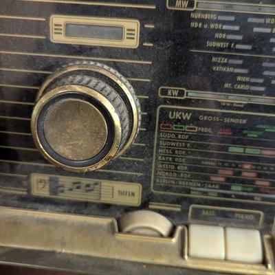 West Germany Schaub Lorenz Tube Radio Vintage