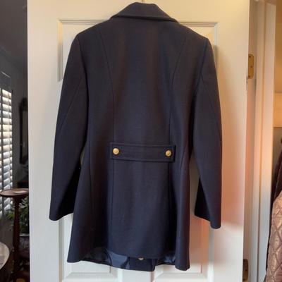 442 Navy Double Breasted Wool Jacket by Saint James Size 40