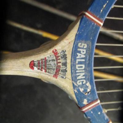 Vintage Sporting Equipment Vintage Golf Clubs Spalding Rackets