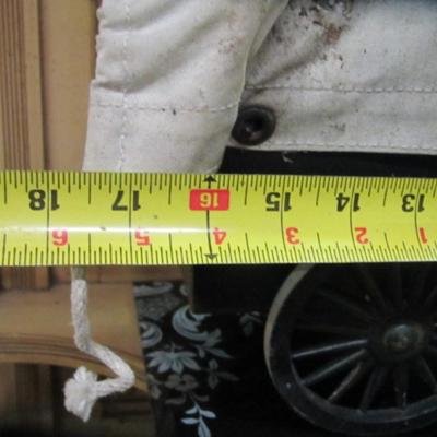 Vintage Metal/Canvas U.S. Mail Letter Box