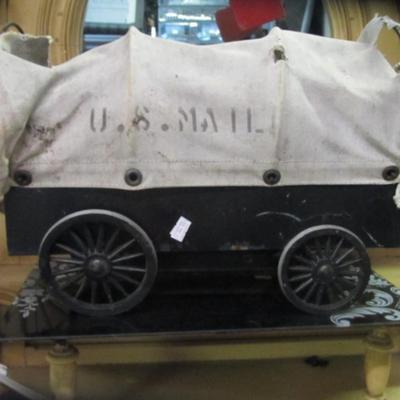 Vintage Metal/Canvas U.S. Mail Letter Box