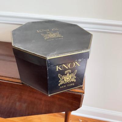 445 Vintage KNOX Fedora Hat with Original Box