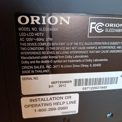 ORION 24" LED-LCD HDTV