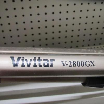 Vivitar V-2800GX Tripod & Vanguard PH-201 Mount