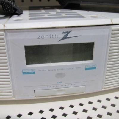 Zenith Digital Tuning Stereo Alarm Clocks Walkman Polaroid Art Sound