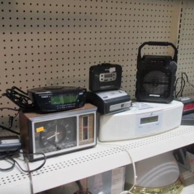 Zenith Digital Tuning Stereo Alarm Clocks Walkman Polaroid Art Sound