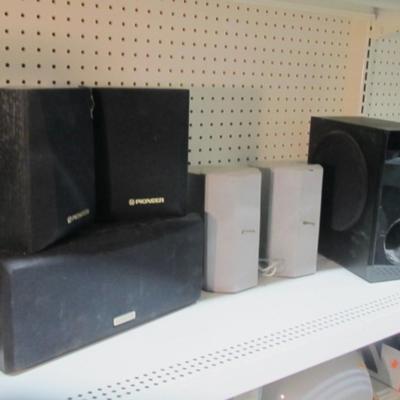 Speakers Panasonic Model SB-HW190 & DB-AFC286 Pioneer HTP-100-F KS-401HT Kenwood