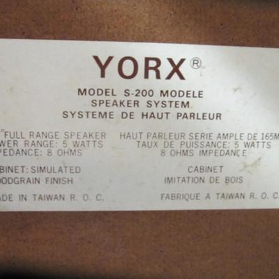 Frazier Model F1130 Yorx Model S-200 ILive 20" Sound Bar