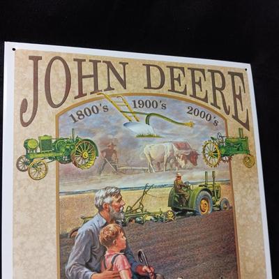 JOHN DEERE TIN SIGN