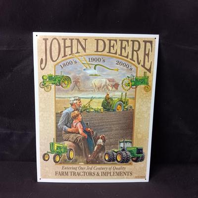 JOHN DEERE TIN SIGN