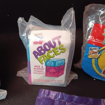 MOSTLY WENDY'S OLDER SEALED KIDS MEAL TOYS