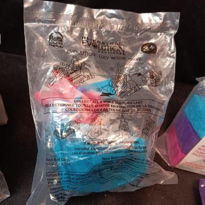 MOSTLY WENDY'S OLDER SEALED KIDS MEAL TOYS
