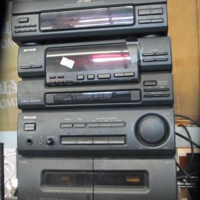 Aiwa Stack-able Electronics Equipment