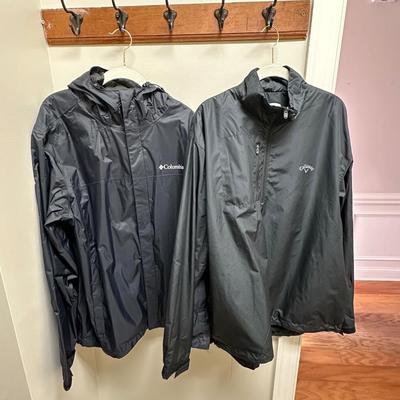 Men’s Wind Breakers and Sporty Jacket including Nike, Columbia and Callaway