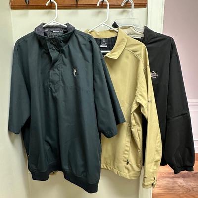 Men’s Wind Breakers and Sporty Jacket including Nike, Columbia and Callaway