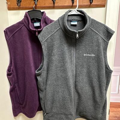 Men’s Columbia Vests and Pullover Sweaters