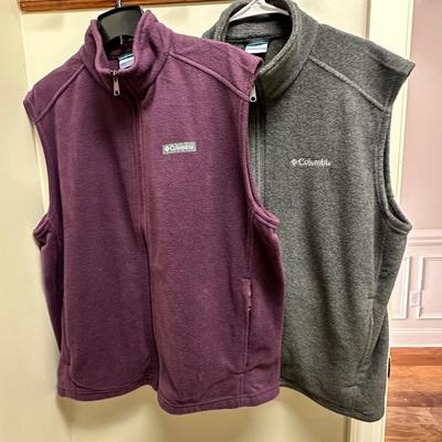 Men’s Columbia Vests and Pullover Sweaters