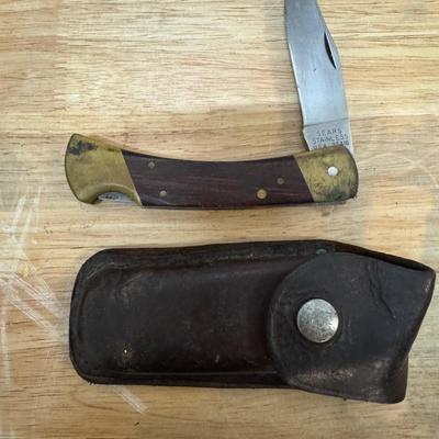 VINTAGE SEARS USA KNIFE